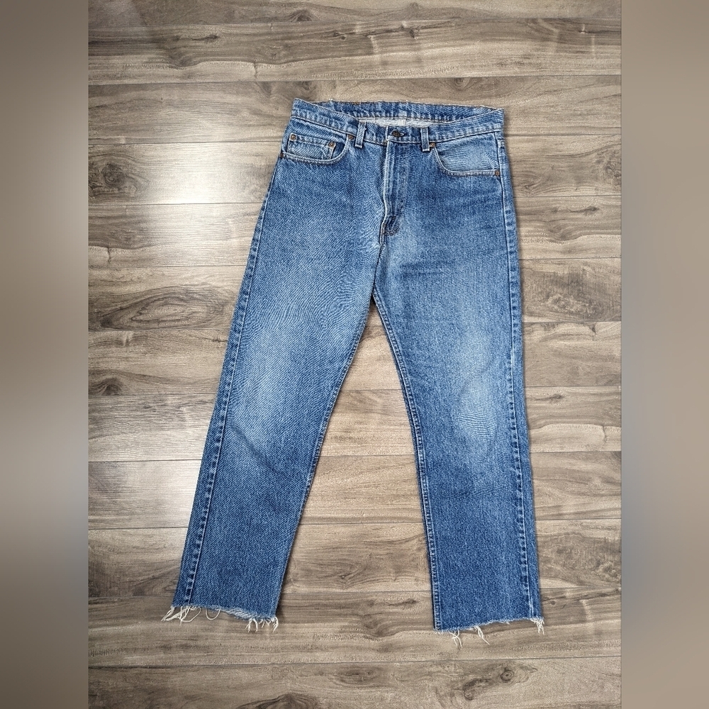 Vintage Levi's Men's Size W34 Raw Hem